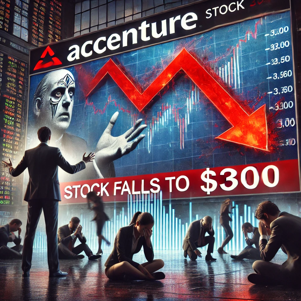 Accenture Stock Tumbles to $300 as Earnings Miss Sparks Investor Concerns