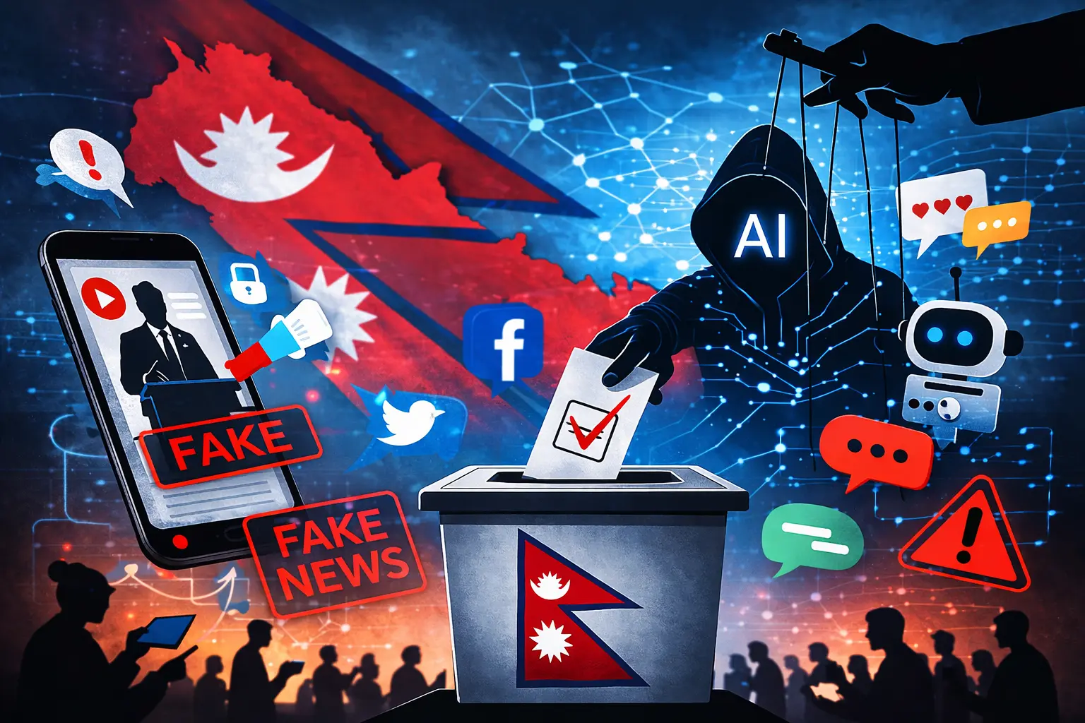 AI Disinformation Turns Nepal’s Elections into a High-Stakes Digital Battleground