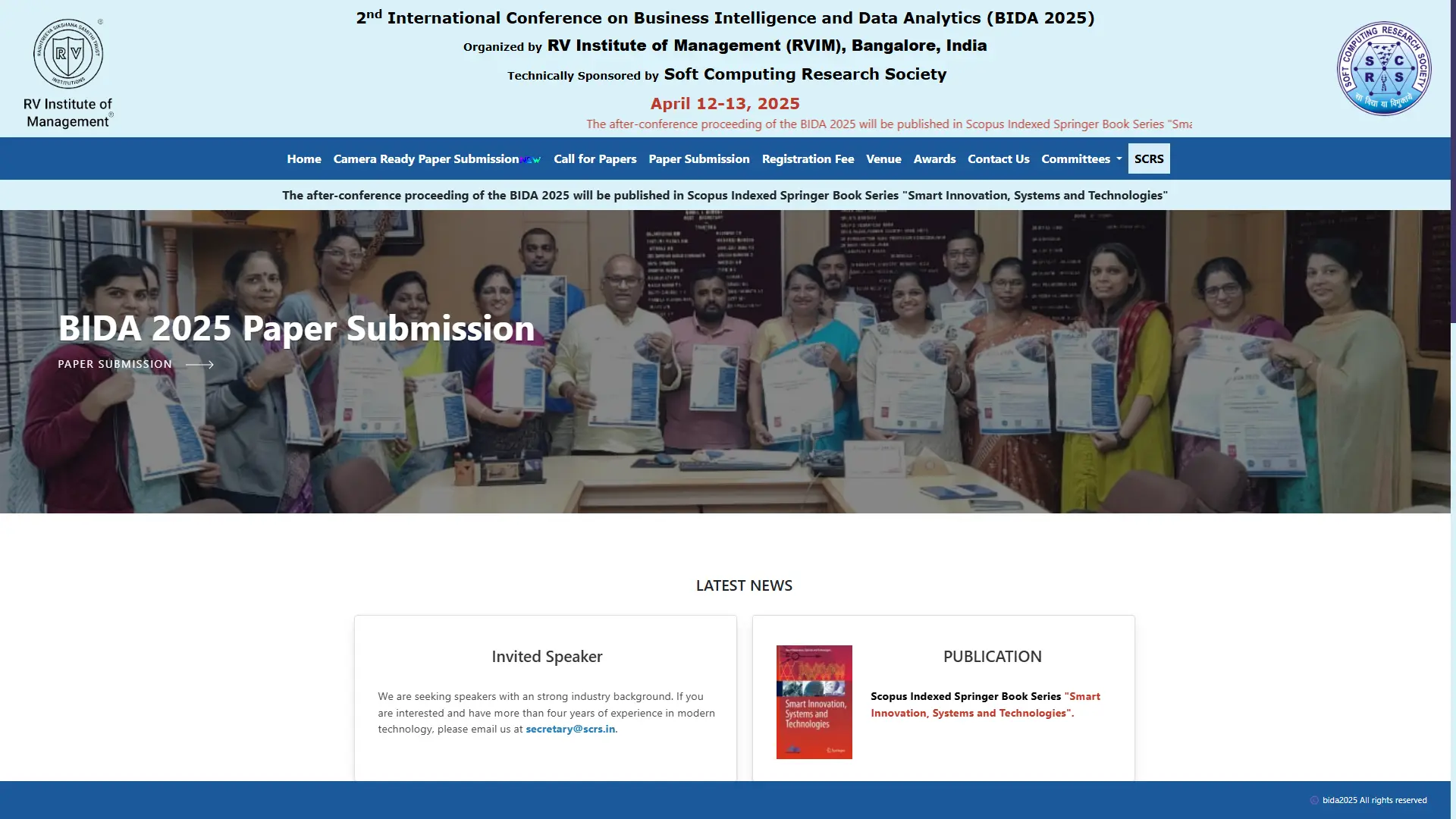 BIDA 2025: The Future of Big Data Unfolds at India’s Premier Analytics Conference