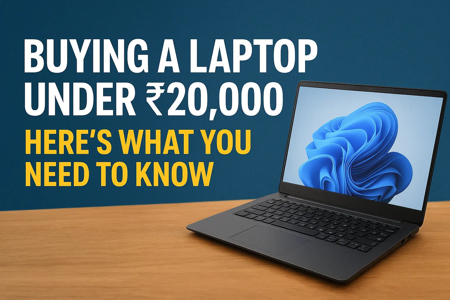 Budget Laptop Buying Guide 2025: What to Expect Under ₹20,000 in India