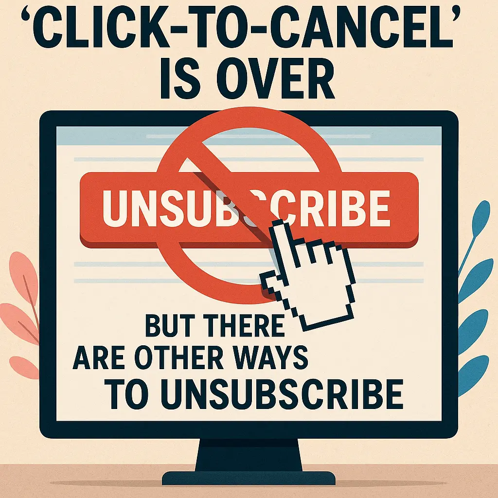 Click-to-Cancel No More? Here’s What’s Next for Unsubscribing Online