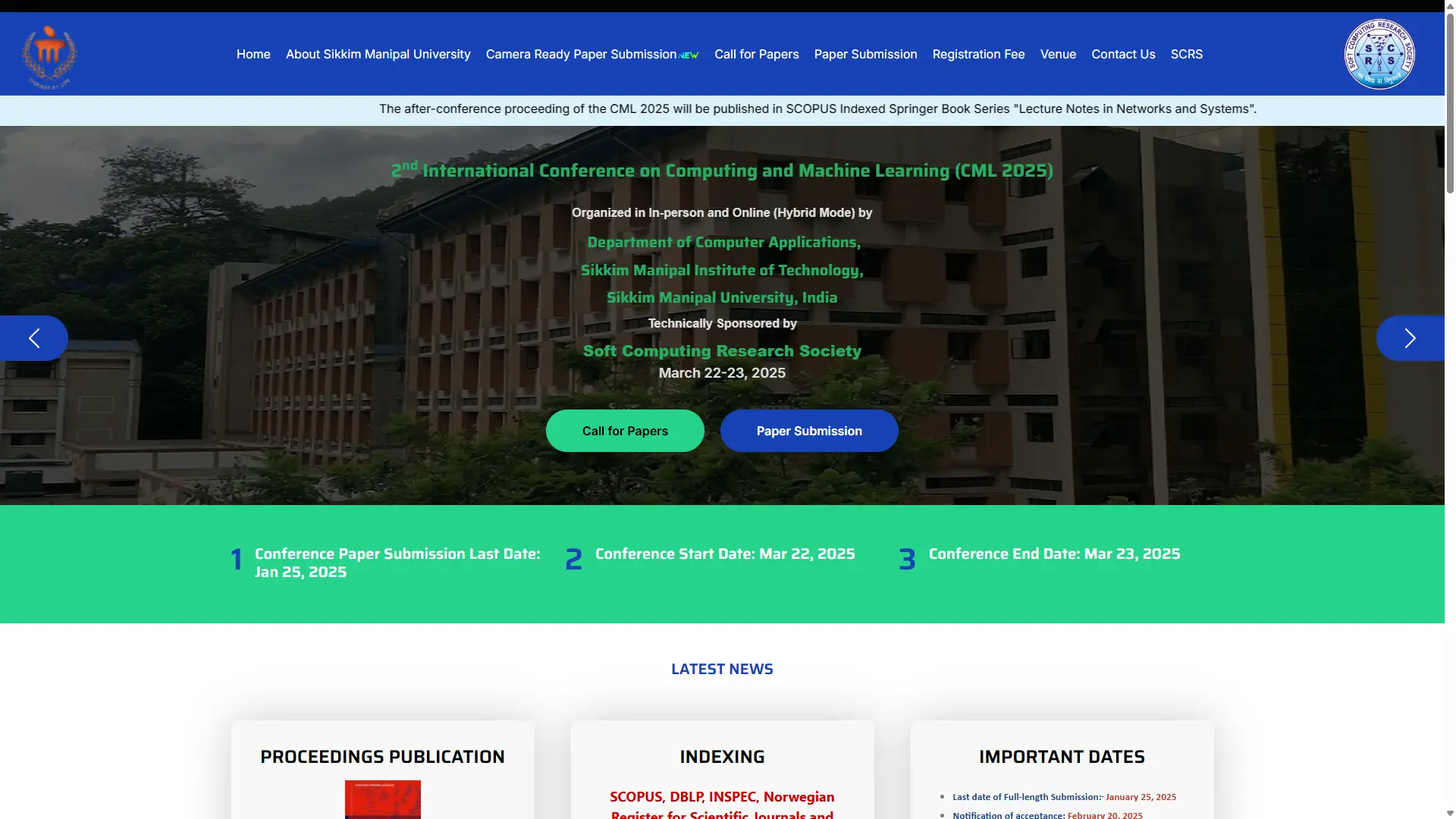 CML 2025: The Premier Machine Learning Conference Set to Transform AI Innovation!