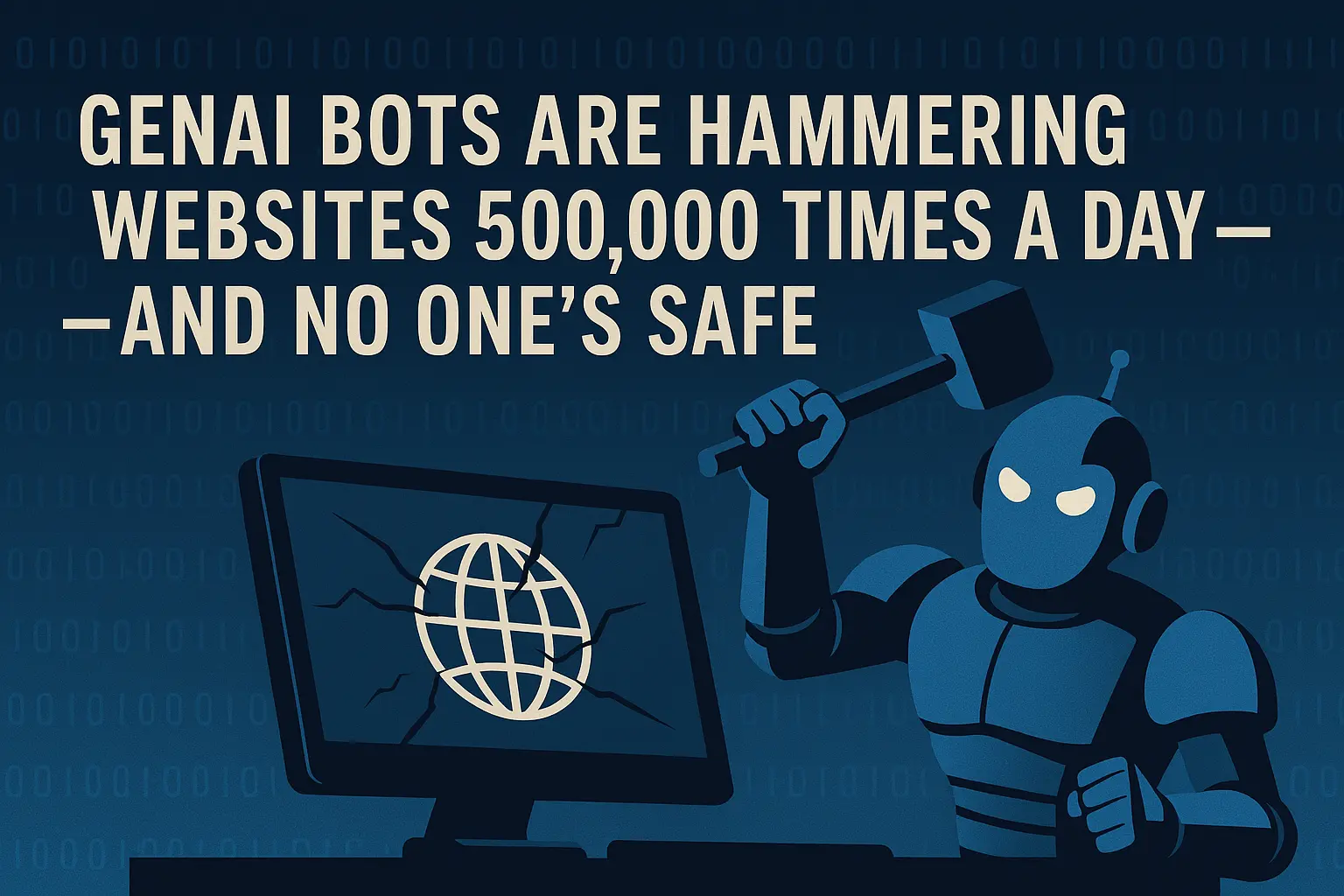GenAI Bots Are Hammering Websites 500,000 Times a Day — And No One’s Safe