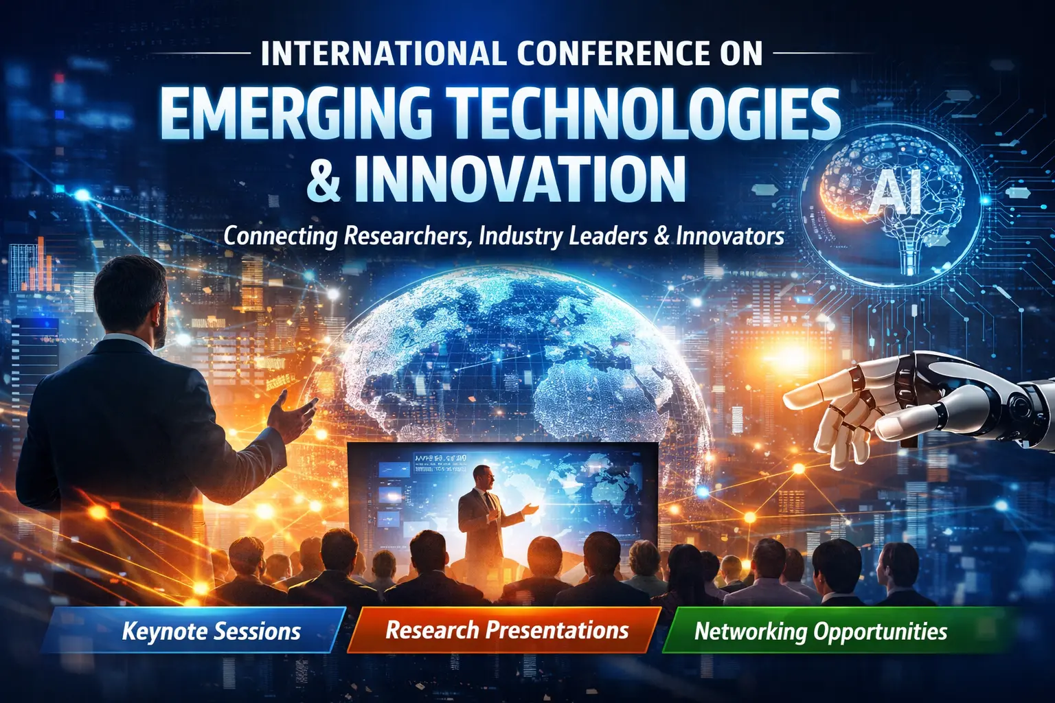 Global Experts to Converge at Upcoming International Conference Highlighting Emerging Technologies and Innovation
