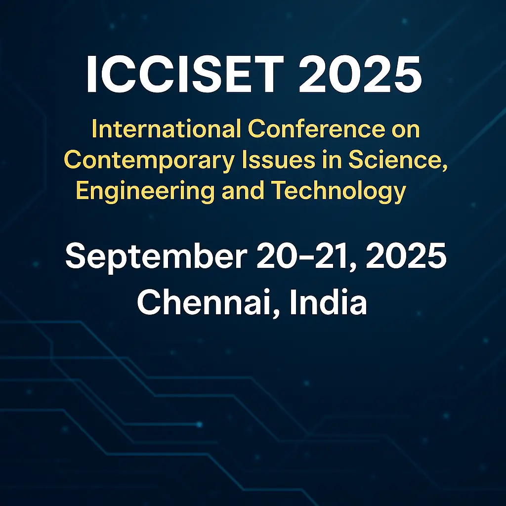 Global Innovation Takes Center Stage at ICCISET 2025