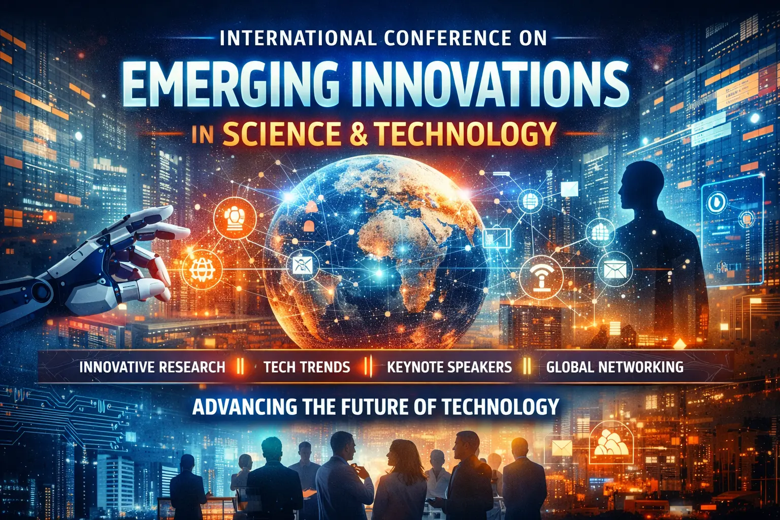 Global Tech Minds to Converge at an Upcoming International Conference on Emerging Innovations