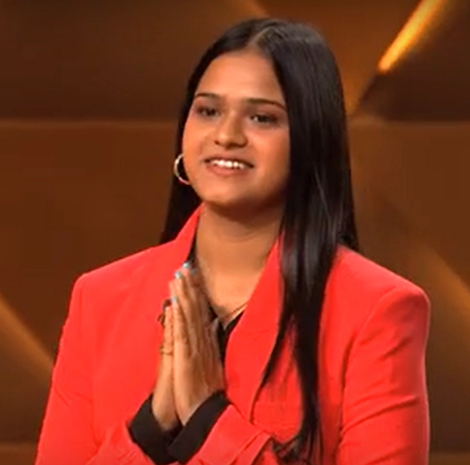 How to pitch your idea in one minute | Idea Pitching by Thapar student of 2024 batch - Ms Isha Jhanwar @ Shark Tank India