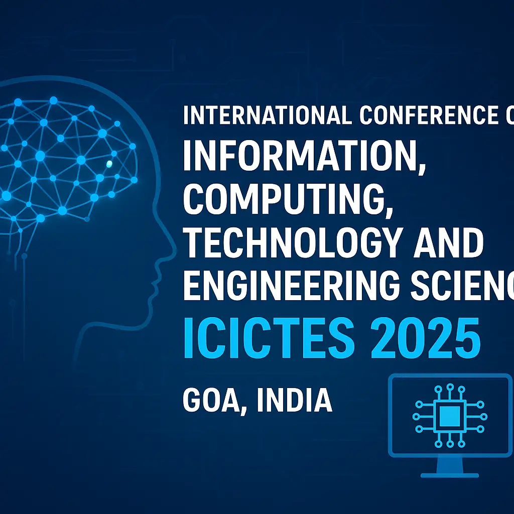 ICICTES 2025 to Spotlight Innovations in Computing, Technology and Engineering in Goa