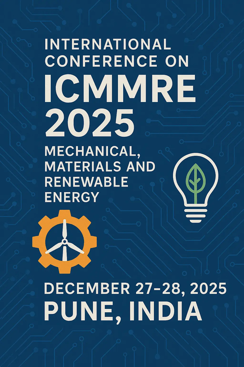 ICMMRE 2025: Pune to Host International Meet on Mechanical Engineering, Materials and Renewable Energy