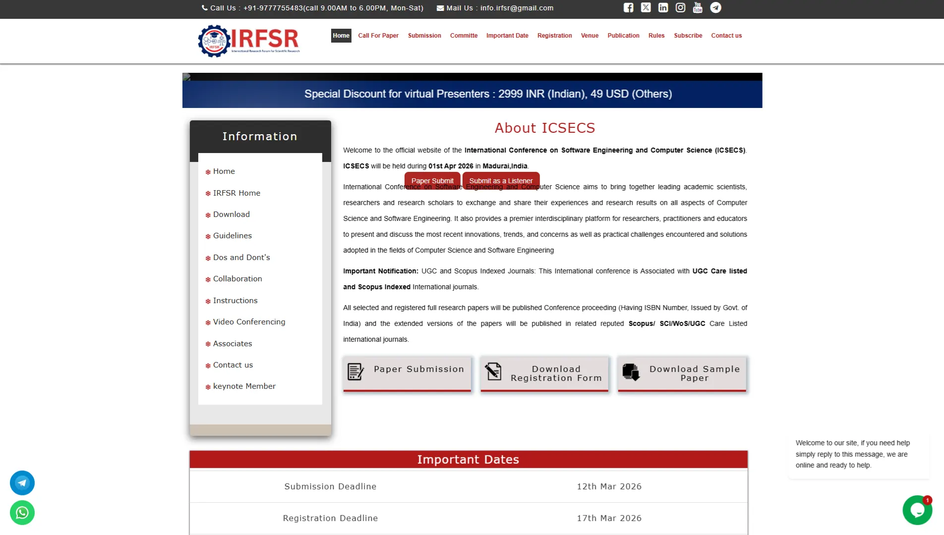 ICSECS 2026 to Spotlight Emerging Trends in Smart Engineering and Computer Systems