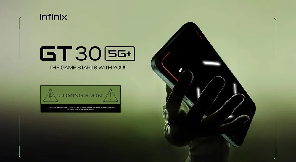 Infinix GT 30 5G+ Lands in India with Gaming Triggers & RGB Flair