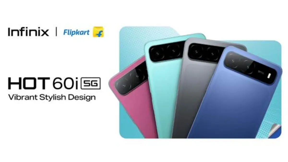 Infinix Hot 60i 5G Debuts in India with Dimensity 6400 and 6,000mAh Battery at ₹11,499