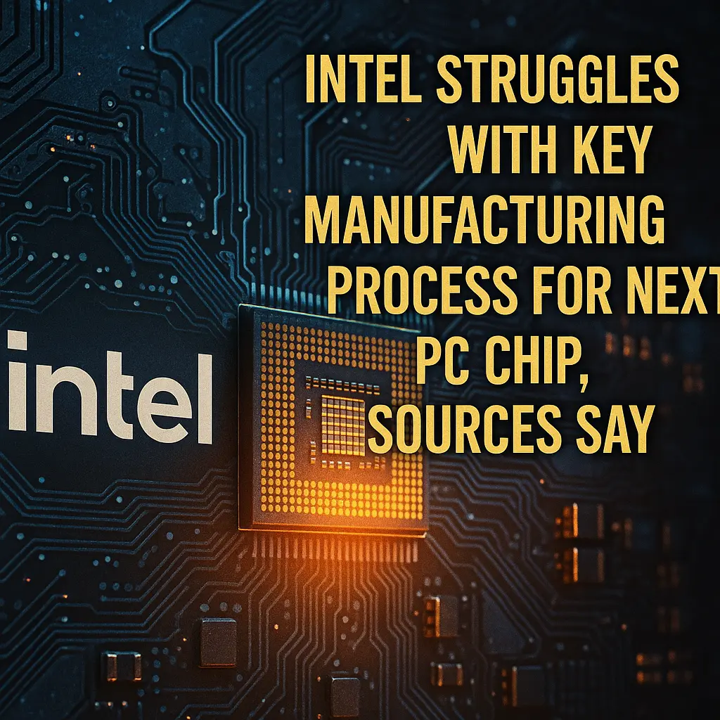 Intel’s Next PC Chip Hits Production Snag, Sources Reveal