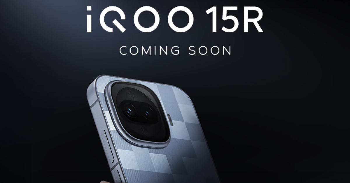 iQOO 15R India Launch Confirmed: Compact Design Meets a Distinctive Chequered Finish