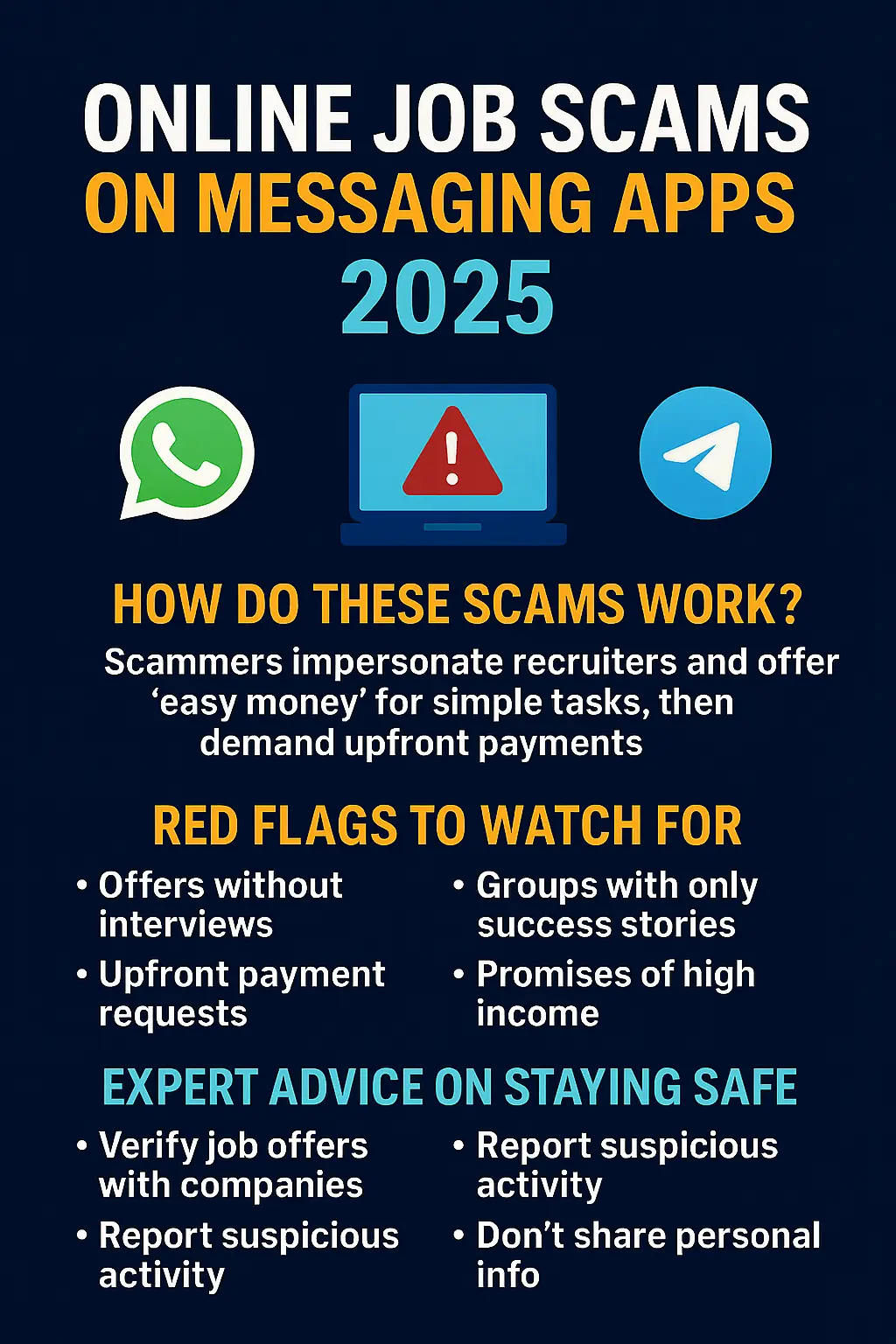Job Scams on WhatsApp & Telegram: The New Trap for Job Seekers