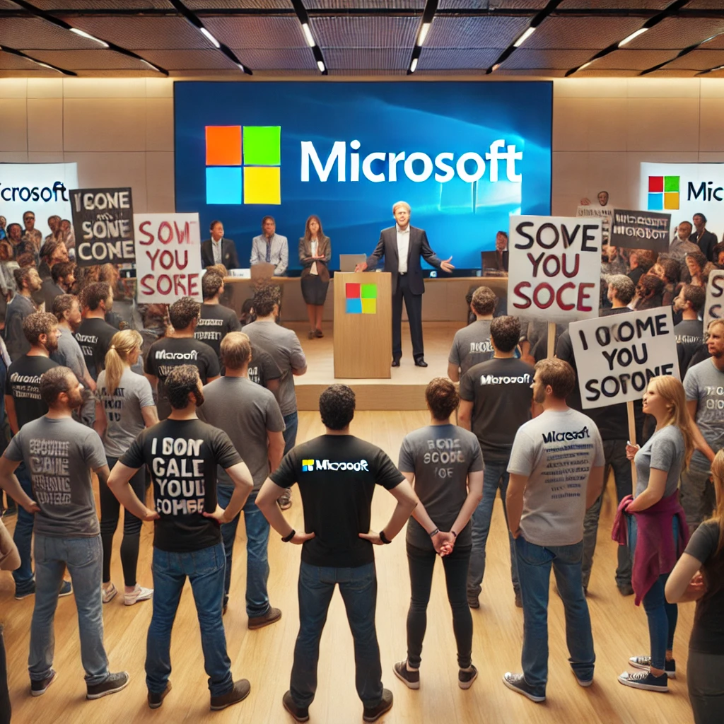 Microsoft Employees Rise in Protest: AI Ethics Debate Heats Up Over Israeli Military Deal