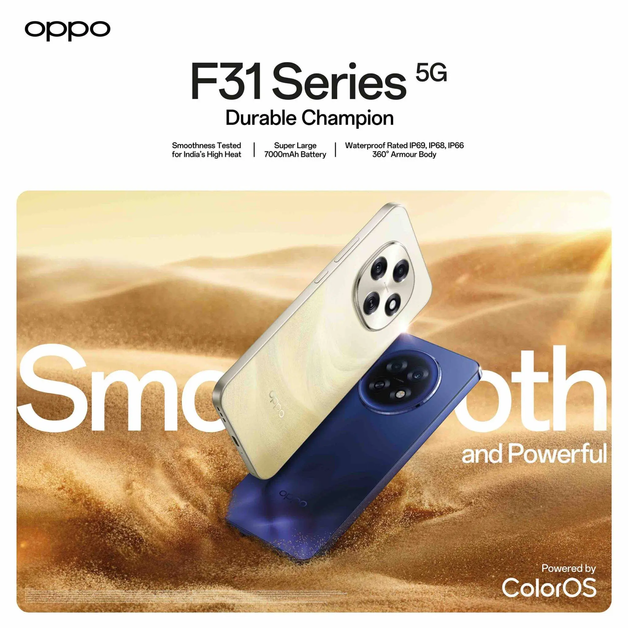 Oppo F31 Series Debuts in India with Flagship Features and Competitive Pricing