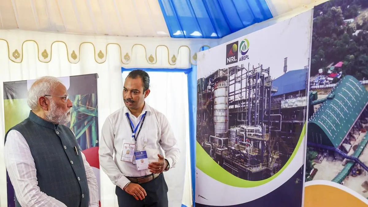 PM Modi Unveils India’s First Bamboo-Based Ethanol Plant in Assam