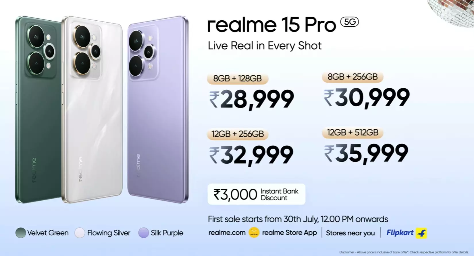 Realme 15 Pro 5G, 15 5G, and Buds T200 Launched in India: Price, Features & First Sale Details