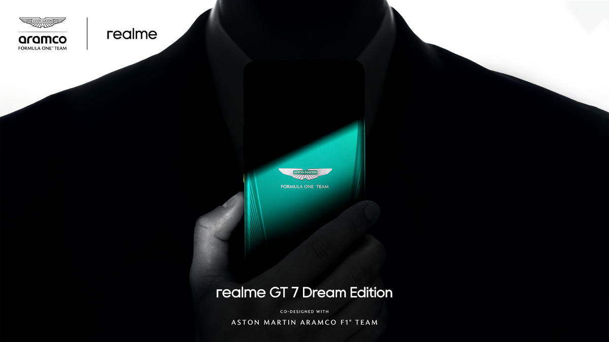 Realme and Aston Martin Formula One Team Join Forces to Unveil GT 7 Dream Edition