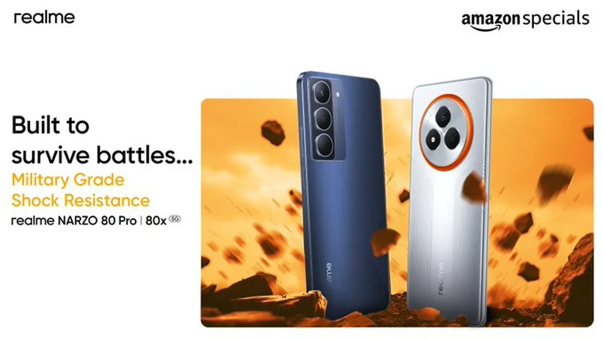 Realme Narzo 80 Pro and 80x Debut on Amazon with 5G, Fast Charging & Flagship Features at Budget Prices  You said: