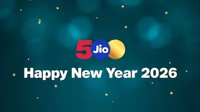 Reliance Jio Rings in 2026 With Happy New Year Plans Offering Unlimited 5G and Google Gemini Pro Access
