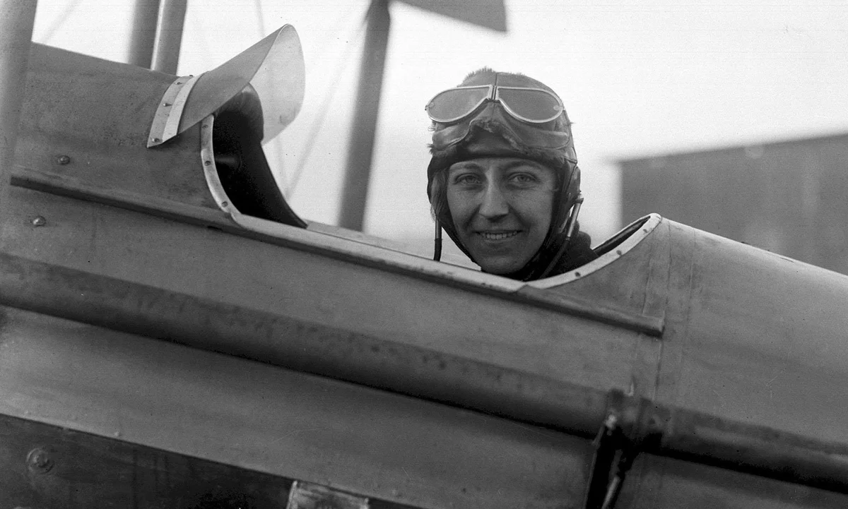 Skybound Trailblazer: Amy Johnson's Historic Solo Flight from England to Australia