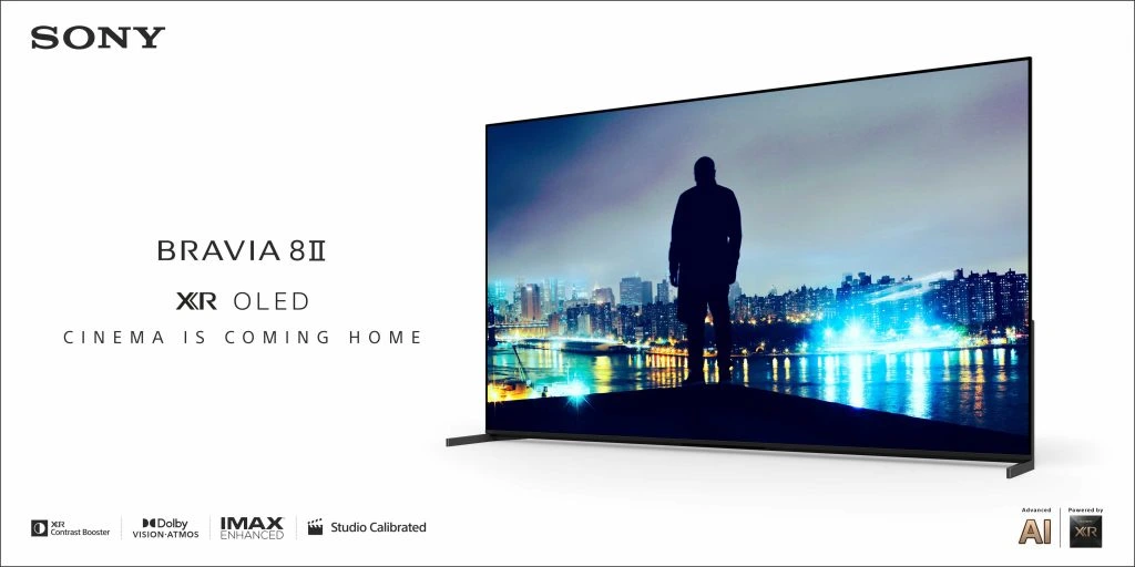 Sony Unveils Bravia 8 II Smart TV Series in India with OLED Brilliance and AI Power