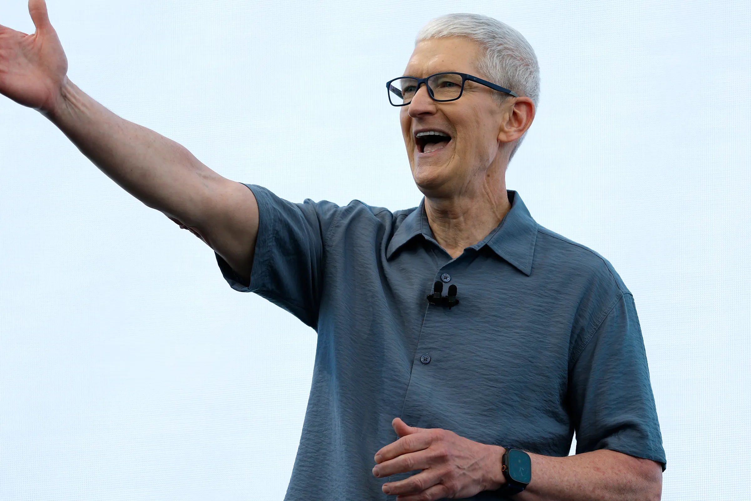 Tim Cook: Apple to Spend Big to Win the AI Race