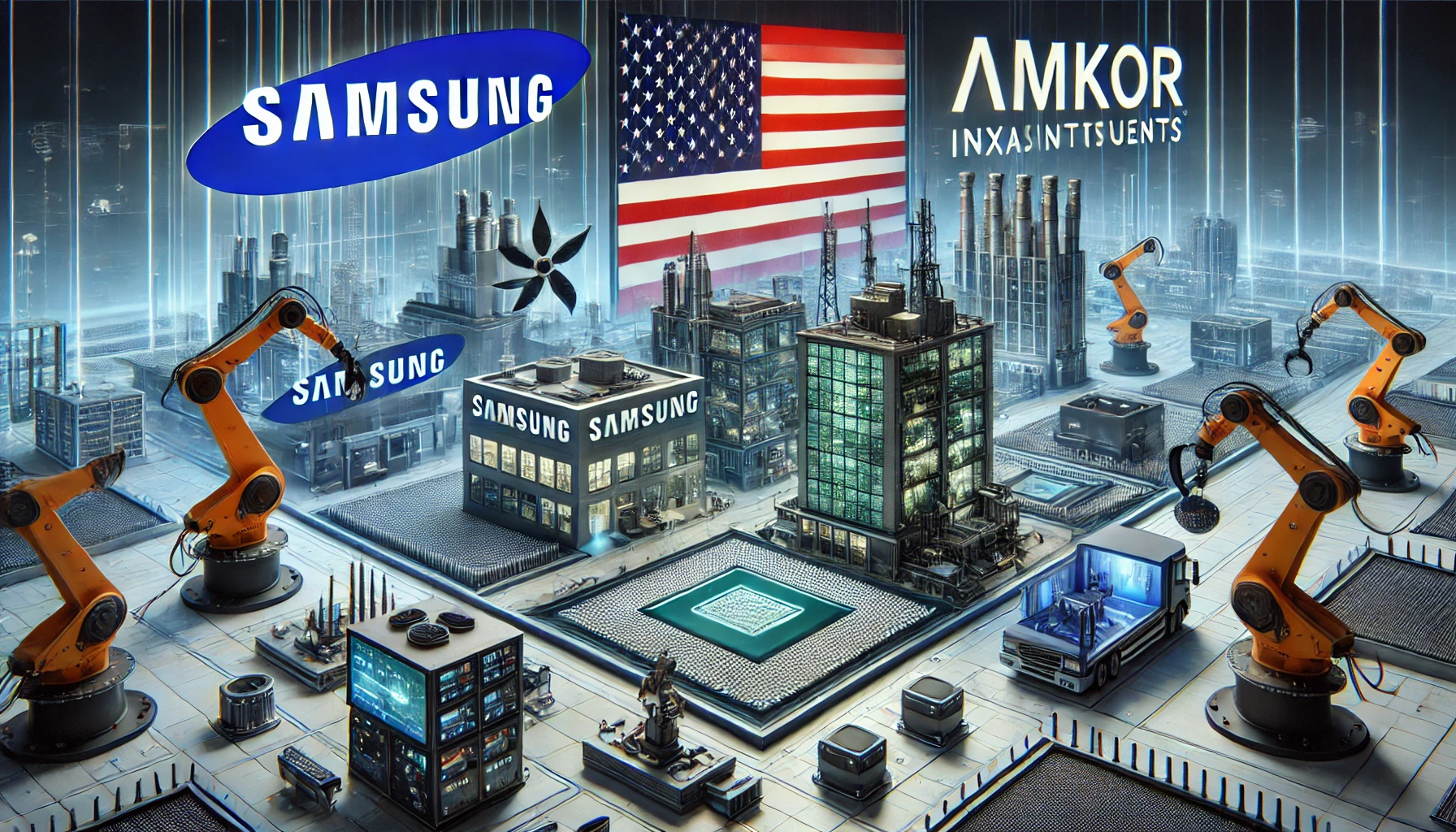 US to Grant Up to $6.75 Billion in Chip Funding to Samsung, Texas Instruments, and Amkor