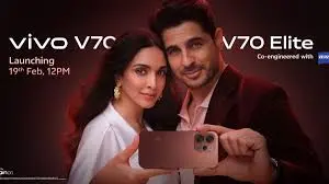 Vivo V70 Elite and V70 Debut with Flagship Cameras, Fast Charging and Premium Design