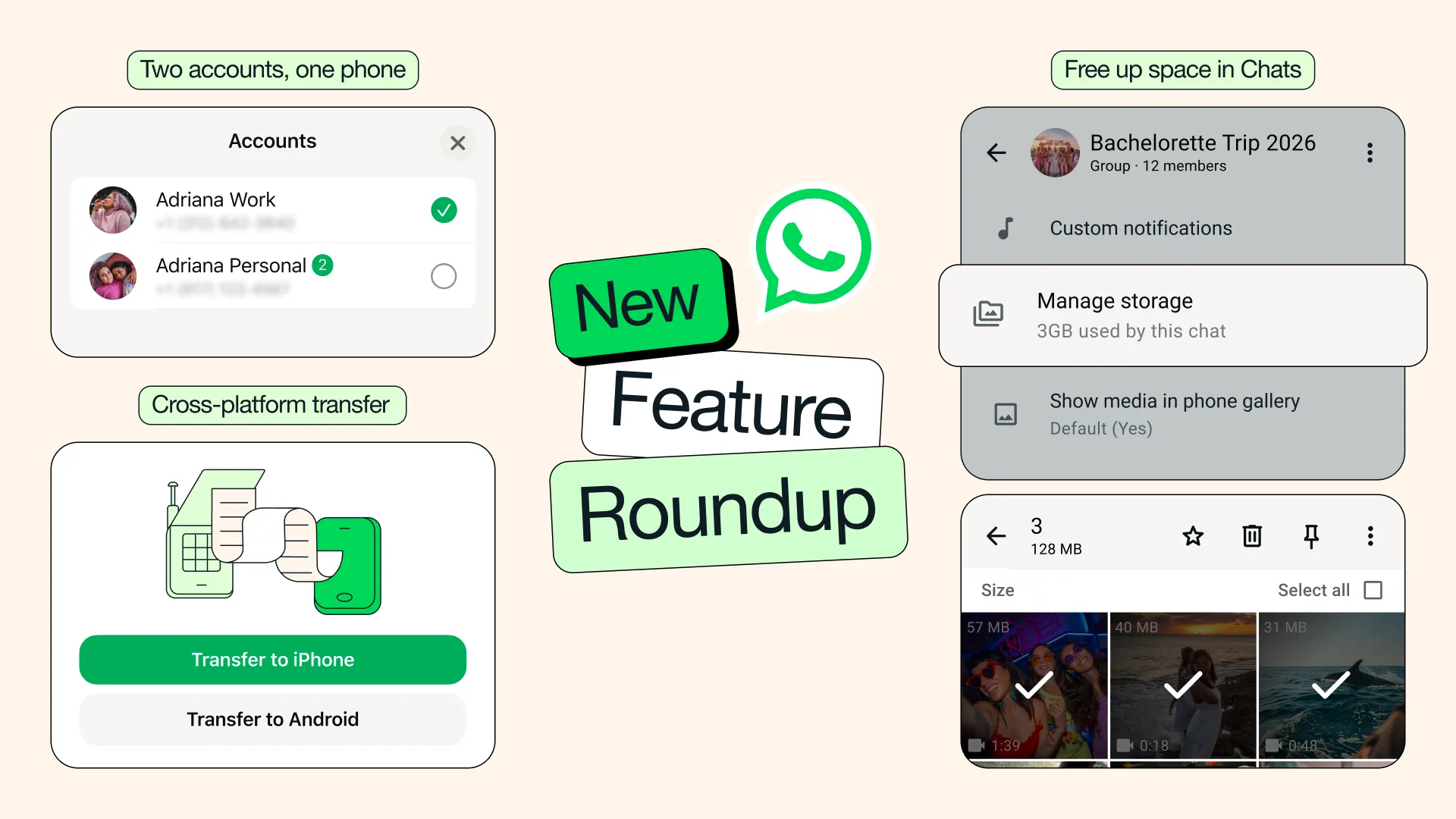 WhatsApp Rolls Out Multi-Account Support and AI Features for Smarter Messaging