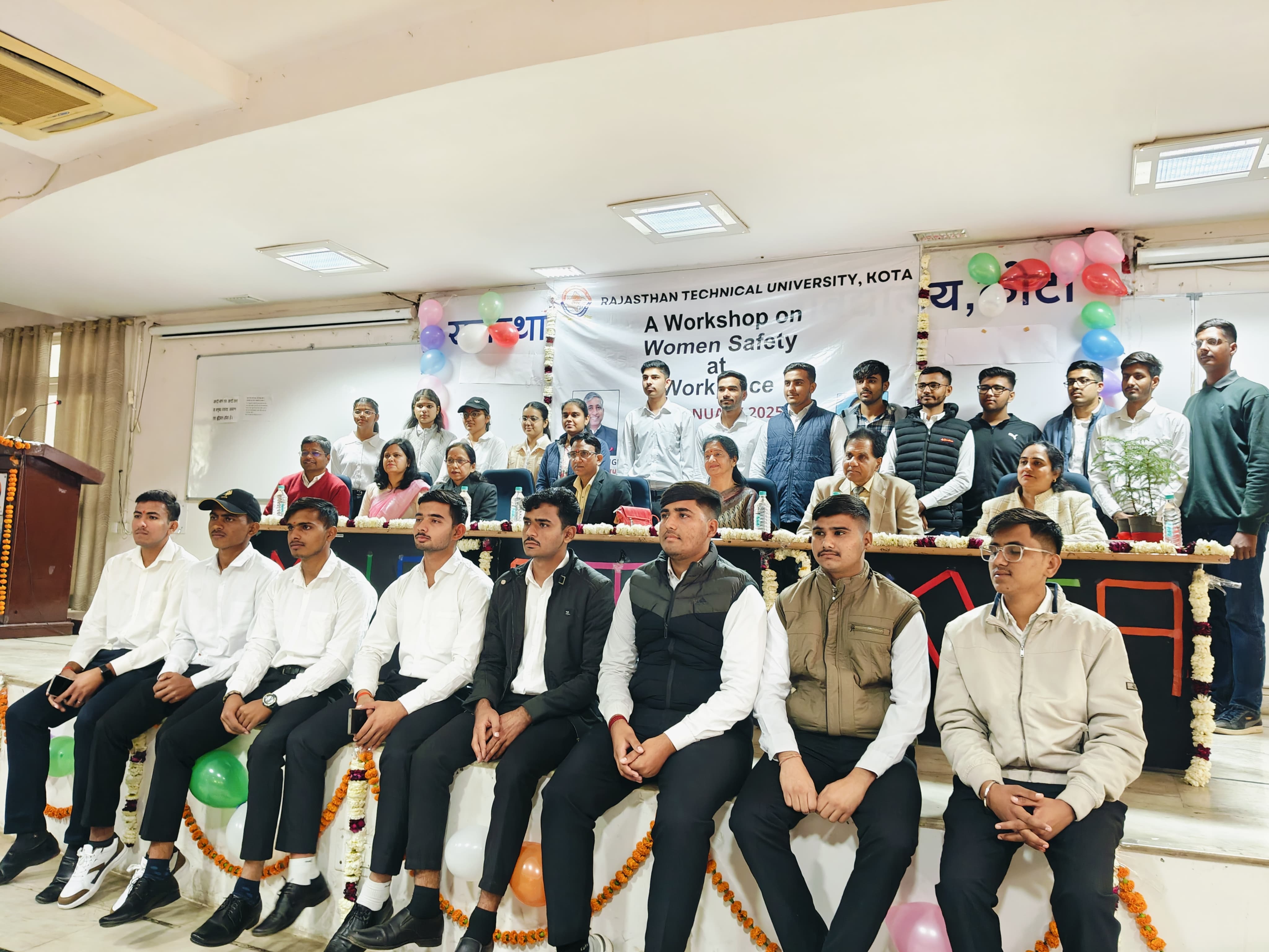 Workshop on Prevention of Sexual Harassment at Workplace Held at Rajasthan Technical University